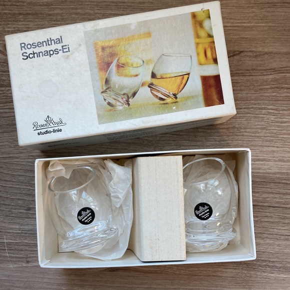 Rosenthal rare schnaps-Ei glass new in box - Picture 6 of 14